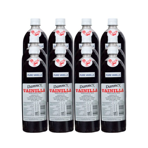 Danncy Pure Vanilla Dark 33.8 Fl. oz (1L) 12 pk