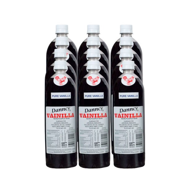 Danncy Pure Vanilla Dark 33.8 Fl. oz (1L) 12 pk
